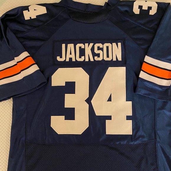 Under Armour AUBURGN TIGERS BO JACKSON Men's JERSEY .Sz M,L,XL,2XL New w tags - Picture 1 of 6